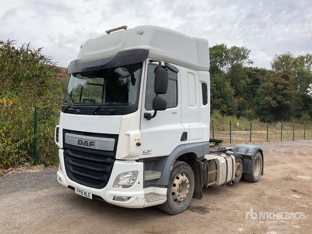 2016 DAF CF440 6x2 T/A Sleeper Truck Tractor - Broyeur/ Épareuse: photos 2 2016 DAF CF440 6x2 T/A Sleeper Truck Tractor - Broyeur/ Épareuse: photos 2