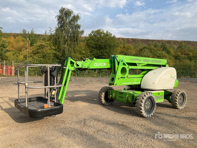 2016 Nifty HR21 4WD Hybrid Articulating Boom Lift - Nacelle articulée: photos 1 2016 Nifty HR21 4WD Hybrid Articulating Boom Lift - Nacelle articulée: photos 1