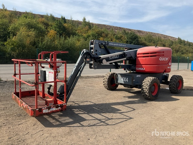 2016 Skyjack SJ46AJ 4WD Diesel Articulating Boom Lift - Nacelle articulée: photos 1 2016 Skyjack SJ46AJ 4WD Diesel Articulating Boom Lift - Nacelle articulée: photos 1