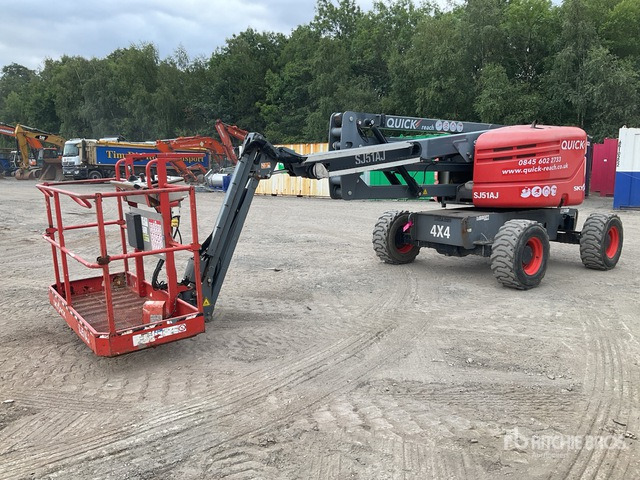 2016 Skyjack SJ51AJ 4WD Diesel Articulating Boom Lift - Nacelle articulée: photos 1 2016 Skyjack SJ51AJ 4WD Diesel Articulating Boom Lift - Nacelle articulée: photos 1