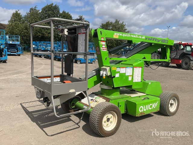 2017 Nifty HR12NDE 2WD Hybrid Articulating Boom Lift - Nacelle articulée: photos 1 2017 Nifty HR12NDE 2WD Hybrid Articulating Boom Lift - Nacelle articulée: photos 1