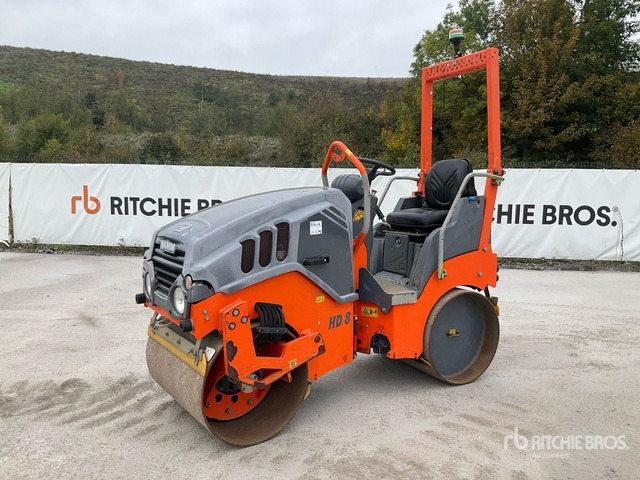 2018 Hamm HD8VV 2018 Hamm HD8VV Double Drum Roller Double Drum Roller - Rouleau compresseur: photos 1 2018 Hamm HD8VV 2018 Hamm HD8VV Double Drum Roller Double Drum Roller - Rouleau compresseur: photos 1