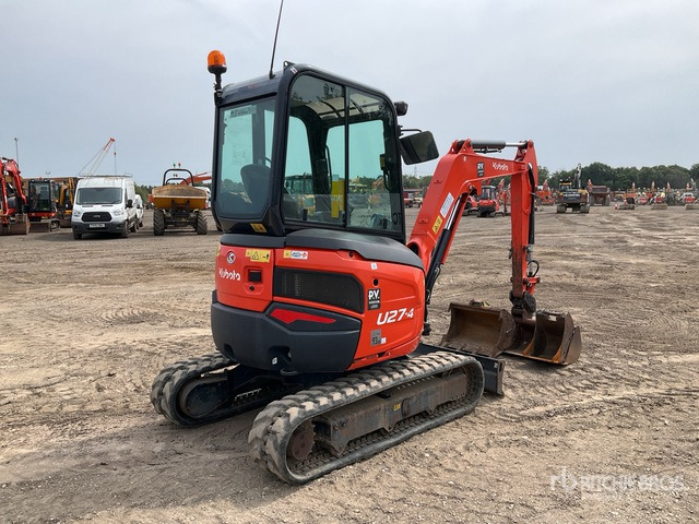 2018 Kubota U27-4 Mini Excavator: <6.6t - Mini pelle: photos 3 2018 Kubota U27-4 Mini Excavator: <6.6t - Mini pelle: photos 3