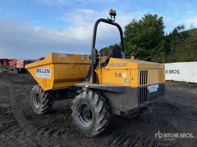 2018 Mecalac TA6 6 ton 4x4 Dumper - Tombereau: photos 3 2018 Mecalac TA6 6 ton 4x4 Dumper - Tombereau: photos 3