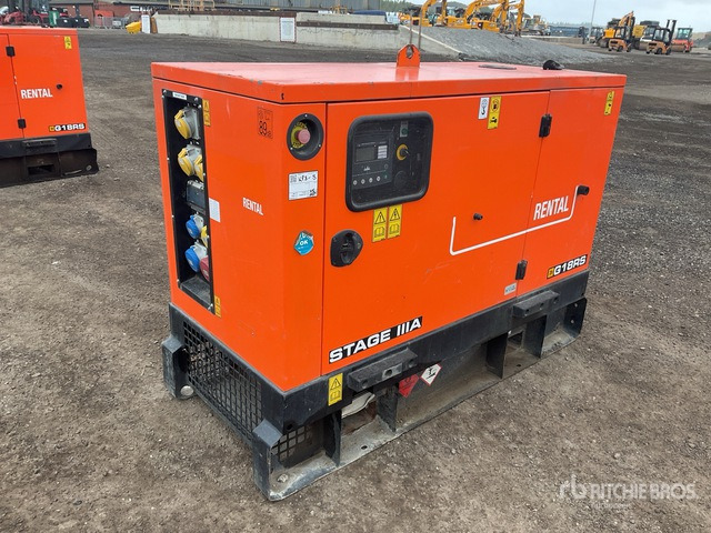 2019 JCB G18RS 18 kVA Skid-Mounted Generator Set - Groupe électrogène: photos 1 2019 JCB G18RS 18 kVA Skid-Mounted Generator Set - Groupe électrogène: photos 1