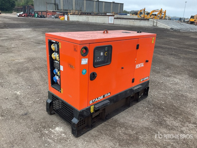 2019 JCB G18RS 18 kVA Skid-Mounted Generator Set - Groupe électrogène: photos 1 2019 JCB G18RS 18 kVA Skid-Mounted Generator Set - Groupe électrogène: photos 1