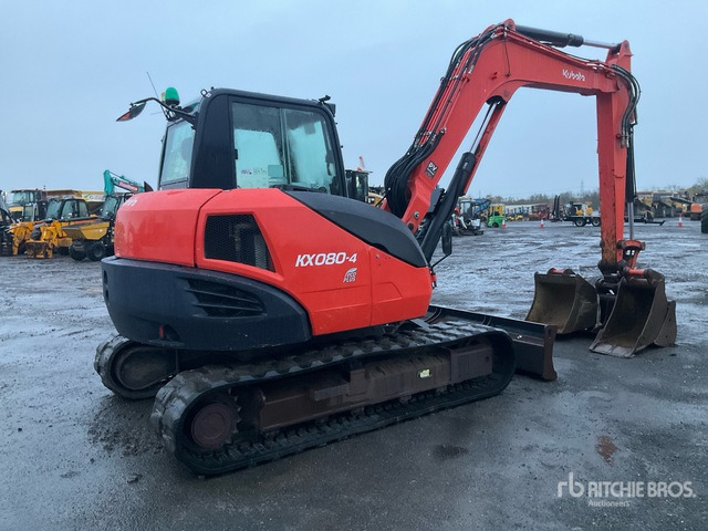 2019 Kubota KX080-4 Tracked Excavator - Pelle sur chenille: photos 4 2019 Kubota KX080-4 Tracked Excavator - Pelle sur chenille: photos 4
