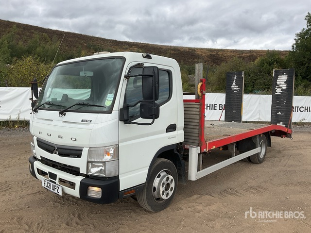 2021 Mitsubishi Canter 4x2 Flatbed Truck - Camion plateau: photos 1 2021 Mitsubishi Canter 4x2 Flatbed Truck - Camion plateau: photos 1