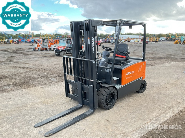 2023 Doosan B30X-7 PLUS 2023 Doosan B30X-7 PLUS 3000 kg Electric Forklift (Unused) Electric Forklift - Chariot élévateur électrique: photos 1 2023 Doosan B30X-7 PLUS 2023 Doosan B30X-7 PLUS 3000 kg Electric Forklift (Unused) Electric Forklift - Chariot élévateur électrique: photos 1