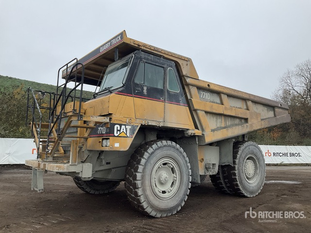 Cat 771D Haul Truck - Tombereau rigide: photos 1 Cat 771D Haul Truck - Tombereau rigide: photos 1