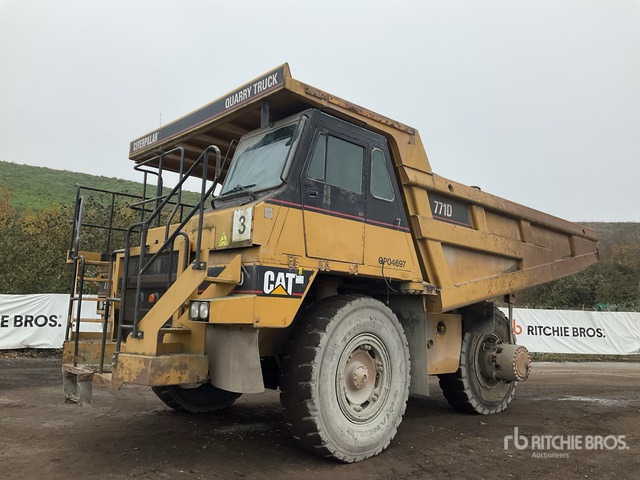 Cat 771D Haul Truck - Tombereau rigide: photos 1 Cat 771D Haul Truck - Tombereau rigide: photos 1