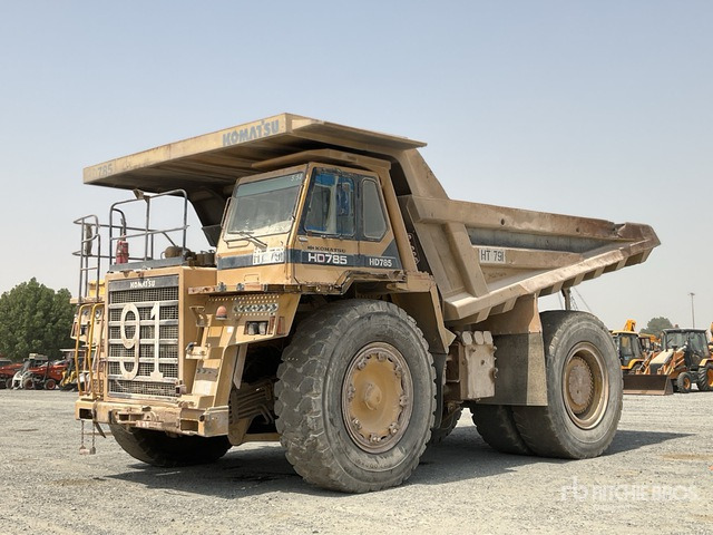 1994 Komatsu HD785-3 - Tombereau rigide: photos 1 1994 Komatsu HD785-3 - Tombereau rigide: photos 1