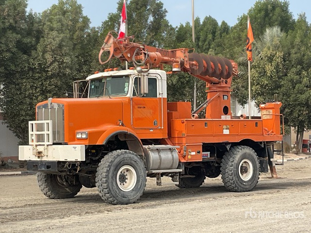 1995 Kenworth C500 Simon Telelect 92-45 on 4x4 Drill Truck - Foreuse, Camion: photos 1 1995 Kenworth C500 Simon Telelect 92-45 on 4x4 Drill Truck - Foreuse, Camion: photos 1