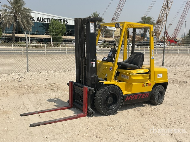 2002 Hyster H3.00XM 3 ton Forklift - Chariot élévateur diesel: photos 2 2002 Hyster H3.00XM 3 ton Forklift - Chariot élévateur diesel: photos 2