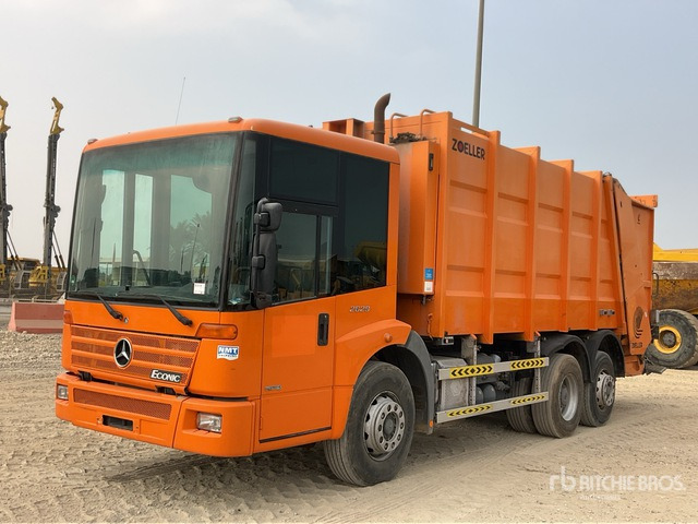 2007 Mercedes-Benz Econic 2629 6x2 Rear Loader Waste Collection Truck - Benne à ordures ménagères: photos 1 2007 Mercedes-Benz Econic 2629 6x2 Rear Loader Waste Collection Truck - Benne à ordures ménagères: photos 1