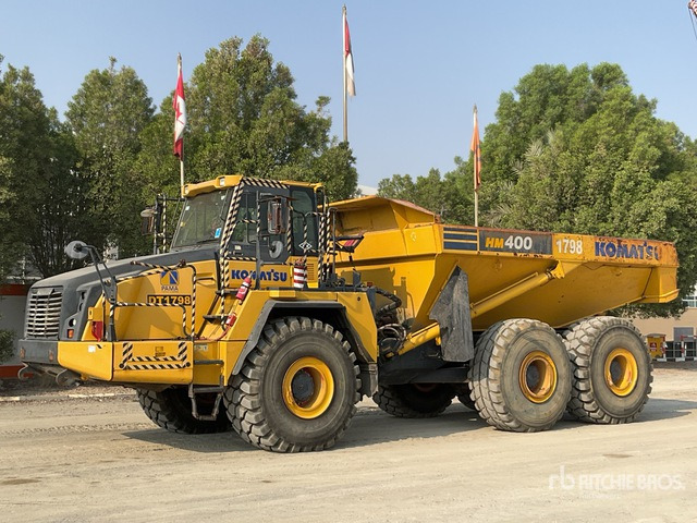 2015 Komatsu HM400-3 Articulated Dump Truck - Tombereau articulé: photos 1 2015 Komatsu HM400-3 Articulated Dump Truck - Tombereau articulé: photos 1