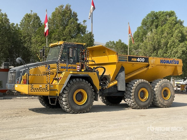 2015 Komatsu HM400-3 Articulated Dump Truck - Tombereau articulé: photos 1 2015 Komatsu HM400-3 Articulated Dump Truck - Tombereau articulé: photos 1