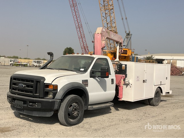 2008 Ford F550 XL Super Duty 4x4 Service Truck - Véhicule de voirie/ Spécial: photos 2 2008 Ford F550 XL Super Duty 4x4 Service Truck - Véhicule de voirie/ Spécial: photos 2