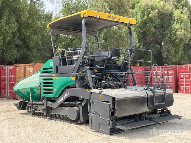Vogele SUPER 2100-2 - Finisseur: photos 3 Vogele SUPER 2100-2 - Finisseur: photos 3