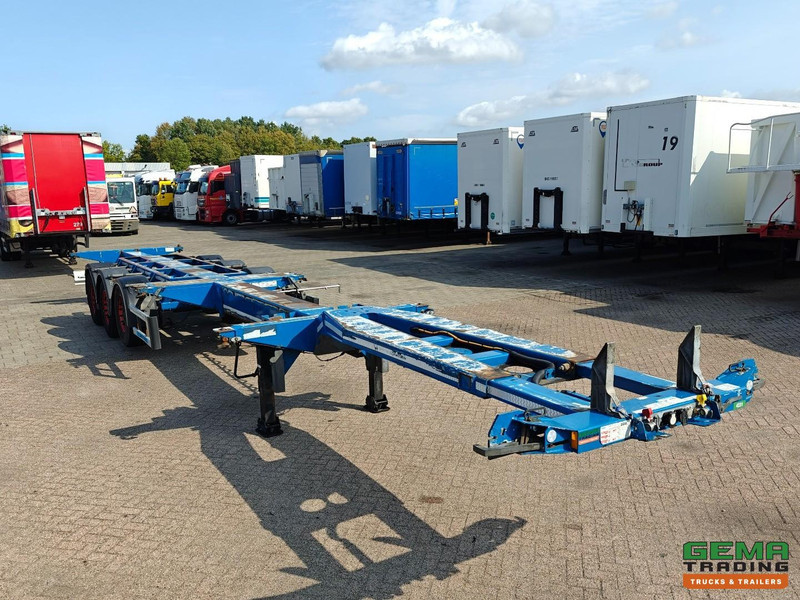D-Tec FLEXITRAILER 3-Assen SAF - MULTI - Schijfremmen - LiftAs - Alle Aansluitingen - 4819KG - 04/2026 APK - Semi-remorque porte-conteneur/ Caisse mobile: photos 5 D-Tec FLEXITRAILER 3-Assen SAF - MULTI - Schijfremmen - LiftAs - Alle Aansluitingen - 4819KG - 04/2026 APK - Semi-remorque porte-conteneur/ Caisse mobile: photos 5