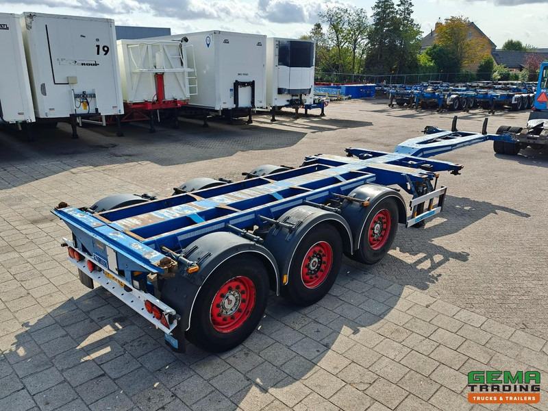 D-Tec FLEXITRAILER 3-Assen SAF - MULTI - Schijfremmen - LiftAs - Alle Aansluitingen - 4819KG - 04/2026 APK - Semi-remorque porte-conteneur/ Caisse mobile: photos 3 D-Tec FLEXITRAILER 3-Assen SAF - MULTI - Schijfremmen - LiftAs - Alle Aansluitingen - 4819KG - 04/2026 APK - Semi-remorque porte-conteneur/ Caisse mobile: photos 3