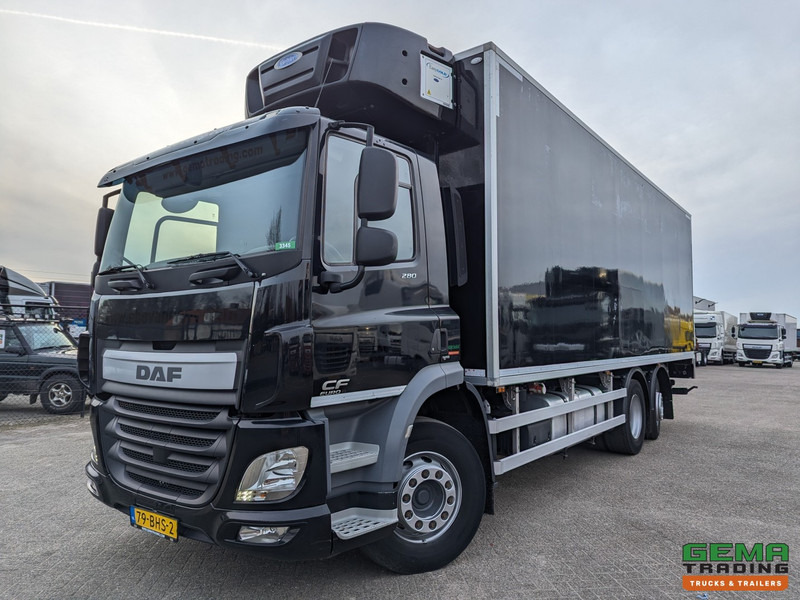 DAF CF 280 FAN 6x2/4 DagCab Euro6 - Koel-VriesBak 7.9m + Carrier Supra 1150MT + Laadklep 2000kg - 10/2025APK - Camion frigorifique: photos 1 DAF CF 280 FAN 6x2/4 DagCab Euro6 - Koel-VriesBak 7.9m + Carrier Supra 1150MT + Laadklep 2000kg - 10/2025APK - Camion frigorifique: photos 1