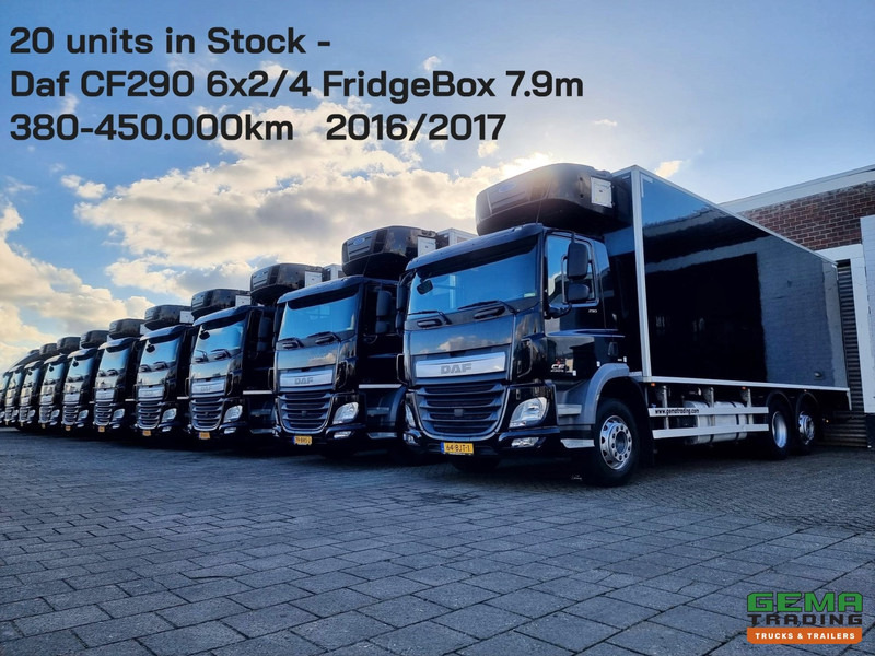 DAF CF 280 FAN 6x2/4 DagCab Euro6 - Koel-VriesBak 7.9m + Carrier Supra 1150MT + Laadklep 2000kg - 10/2025APK - Camion frigorifique: photos 1 DAF CF 280 FAN 6x2/4 DagCab Euro6 - Koel-VriesBak 7.9m + Carrier Supra 1150MT + Laadklep 2000kg - 10/2025APK - Camion frigorifique: photos 1