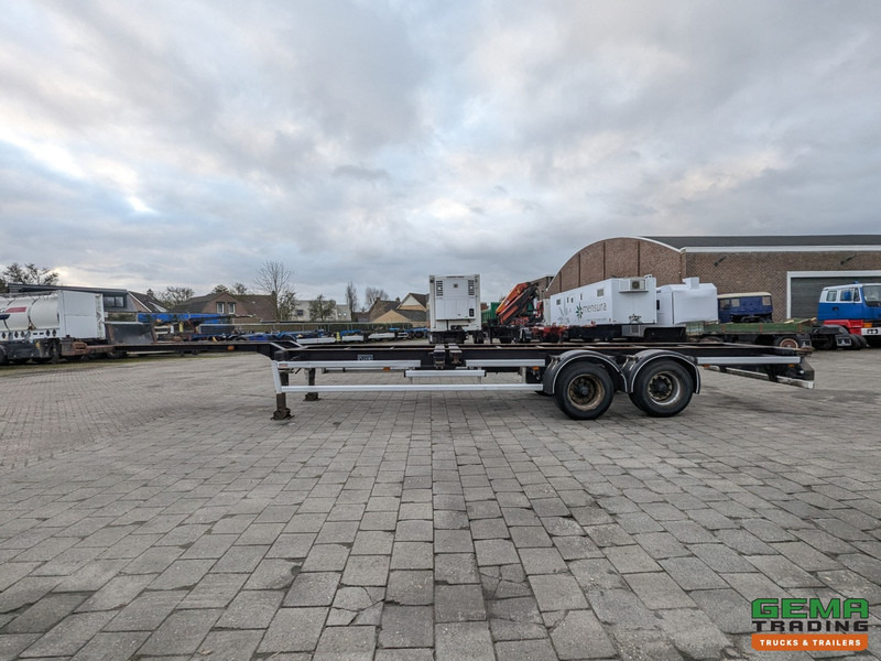 Semi-remorque porte-conteneur/ Caisse mobile Floor FLCO 12-18 2-Assen BPW - Trommelremmen - 2x 20FT en 40FT Aansluiting - 4140KG: photos 13