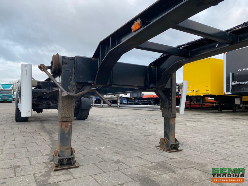 Semi-remorque porte-conteneur/ Caisse mobile Floor FLCO 12-18 2-Assen BPW - Trommelremmen - 2x 20FT en 40FT Aansluiting - 4140KG: photos 7
