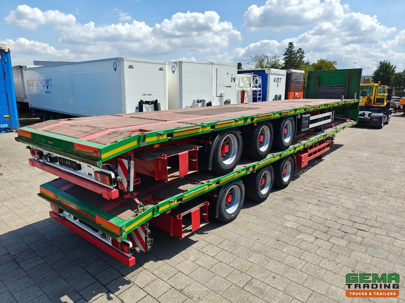 HRD NTS 3-Assen SAF - MEGA - Heavy Duty - Rongpotten/Rongen - Schuine Achterkant met Rijgoot - Zware kantbalk - Semi-remorque plateau: photos 1 HRD NTS 3-Assen SAF - MEGA - Heavy Duty - Rongpotten/Rongen - Schuine Achterkant met Rijgoot - Zware kantbalk - Semi-remorque plateau: photos 1