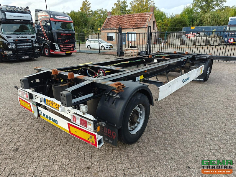 Krone AZ 2-Assen BPW - BDF Systeem - Schijfremmen - Luchtvering - Remorque porte-conteneur/ Caisse mobile: photos 2 Krone AZ 2-Assen BPW - BDF Systeem - Schijfremmen - Luchtvering - Remorque porte-conteneur/ Caisse mobile: photos 2