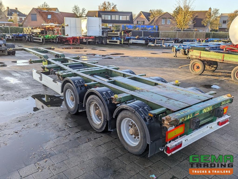 Krone SD 27 3-Assen BPW Backslider - DrumBrakes - 20 2x20FT/30/40FT - 10+ Units in Stock (O1931) - Semi-remorque porte-conteneur/ Caisse mobile: photos 4 Krone SD 27 3-Assen BPW Backslider - DrumBrakes - 20 2x20FT/30/40FT - 10+ Units in Stock (O1931) - Semi-remorque porte-conteneur/ Caisse mobile: photos 4