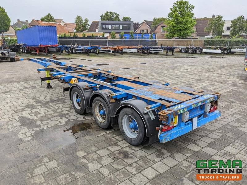 Krone SD 27 3-Assen BPW DrumBrakes - 5280kg - 1x 20FT 2x 20FT 30FT 40FT (O1867) - Semi-remorque porte-conteneur/ Caisse mobile: photos 2 Krone SD 27 3-Assen BPW DrumBrakes - 5280kg - 1x 20FT 2x 20FT 30FT 40FT (O1867) - Semi-remorque porte-conteneur/ Caisse mobile: photos 2