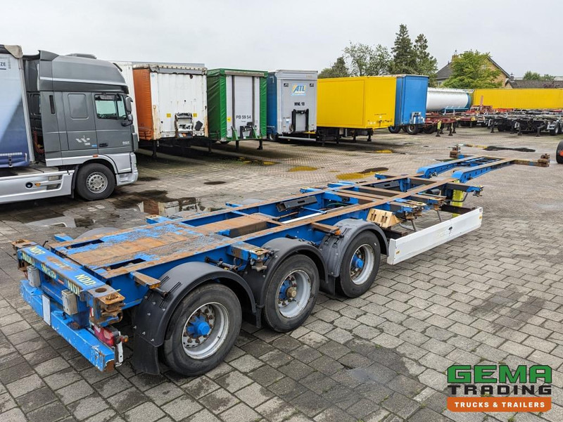 Krone SD 27 3-Assen BPW DrumBrakes - 5280kg - 1x 20FT 2x 20FT 30FT 40FT (O1867) - Semi-remorque porte-conteneur/ Caisse mobile: photos 4 Krone SD 27 3-Assen BPW DrumBrakes - 5280kg - 1x 20FT 2x 20FT 30FT 40FT (O1867) - Semi-remorque porte-conteneur/ Caisse mobile: photos 4