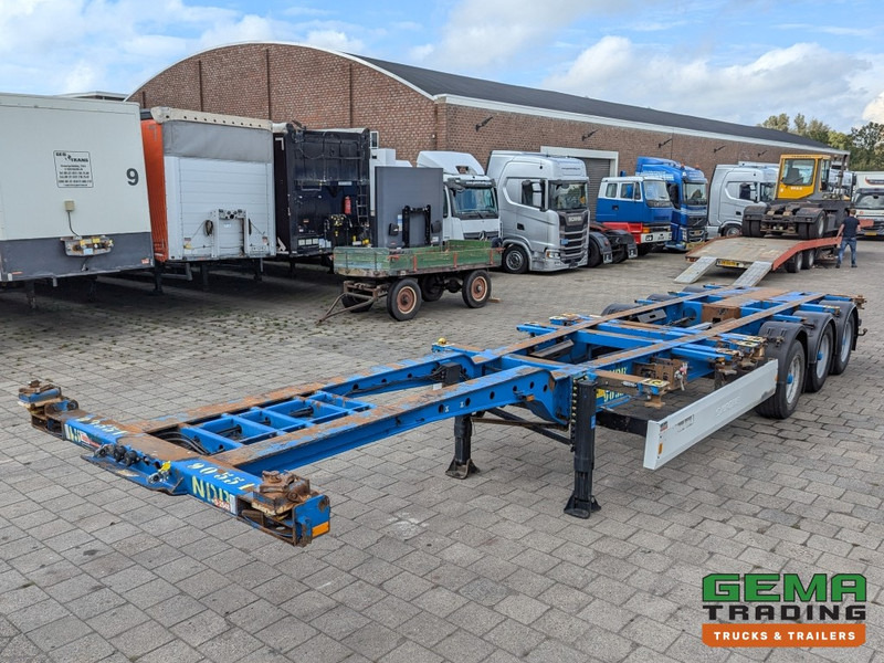 Krone SD27 3-Assen BPW Drumbrakes - 5530KG - All Connections - NOT SLIDING (O2048) - Semi-remorque porte-conteneur/ Caisse mobile: photos 2 Krone SD27 3-Assen BPW Drumbrakes - 5530KG - All Connections - NOT SLIDING (O2048) - Semi-remorque porte-conteneur/ Caisse mobile: photos 2