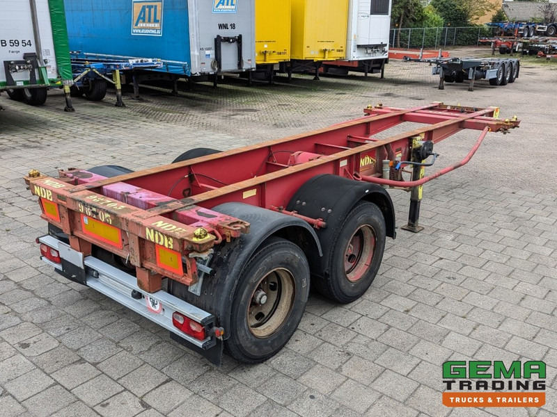 Krone SZC 20FT 2-Assen ROR - STEEL Suspension - DOUBLE tires - DrumBrakes (O1916) - Semi-remorque porte-conteneur/ Caisse mobile: photos 1 Krone SZC 20FT 2-Assen ROR - STEEL Suspension - DOUBLE tires - DrumBrakes (O1916) - Semi-remorque porte-conteneur/ Caisse mobile: photos 1