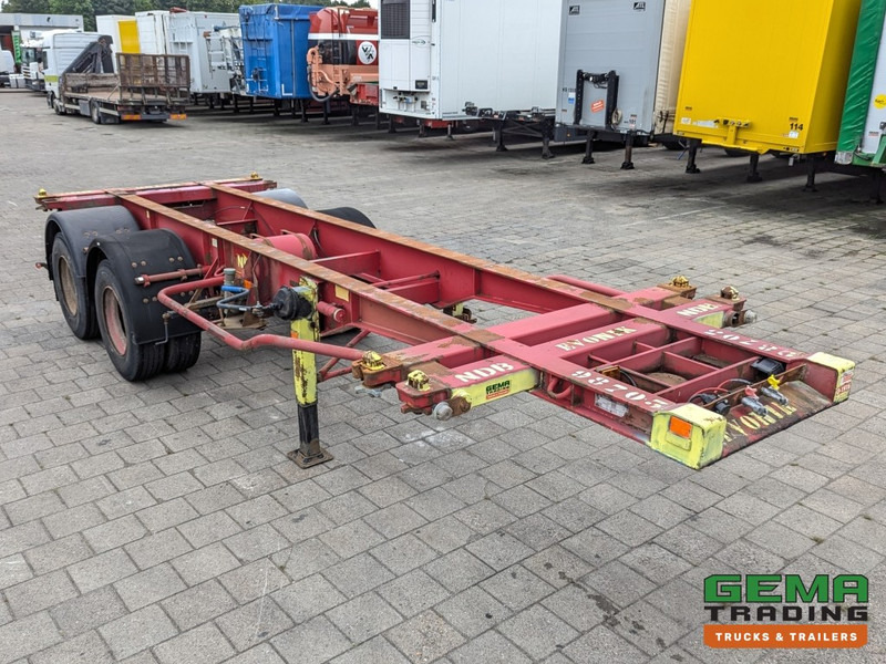 Krone SZC 20FT 2-Assen ROR - STEEL Suspension - DOUBLE tires - DrumBrakes (O1916) - Semi-remorque porte-conteneur/ Caisse mobile: photos 2 Krone SZC 20FT 2-Assen ROR - STEEL Suspension - DOUBLE tires - DrumBrakes (O1916) - Semi-remorque porte-conteneur/ Caisse mobile: photos 2