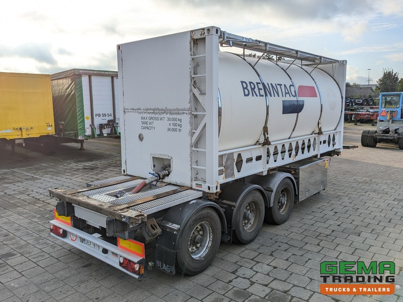 LAG O-3-39 CD 3-Assen BPW 20-30FT TANK/SWAP ContainerChassis ADR- 3G Tryges AH Pump / Measuring Installation (O2030) - Semi-remorque citerne: photos 1 LAG O-3-39 CD 3-Assen BPW 20-30FT TANK/SWAP ContainerChassis ADR- 3G Tryges AH Pump / Measuring Installation (O2030) - Semi-remorque citerne: photos 1