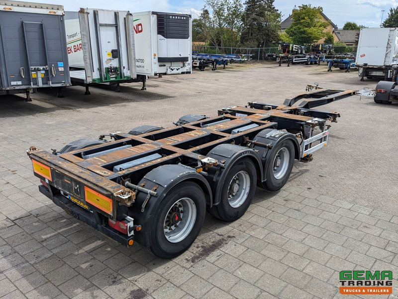 Pacton T3-010 3-Assen SAF - MULTI - Trommelremmen - LiftAs - 3x Uitschuifbaar - Semi-remorque porte-conteneur/ Caisse mobile: photos 2 Pacton T3-010 3-Assen SAF - MULTI - Trommelremmen - LiftAs - 3x Uitschuifbaar - Semi-remorque porte-conteneur/ Caisse mobile: photos 2