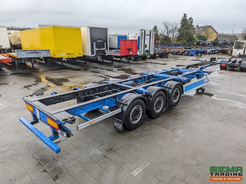 Pacton TXC339 3-Assen SAF - Schijfremmen - Lift-As - Vast - Reservewiel - 2x 20 30 40 45FT - Semi-remorque porte-conteneur/ Caisse mobile: photos 1 Pacton TXC339 3-Assen SAF - Schijfremmen - Lift-As - Vast - Reservewiel - 2x 20 30 40 45FT - Semi-remorque porte-conteneur/ Caisse mobile: photos 1