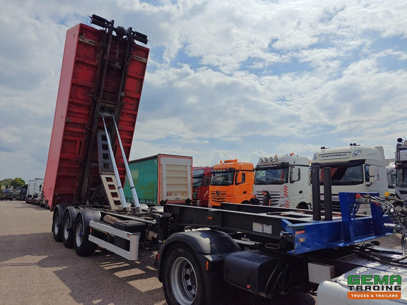 Renders 12.27NA 3-Assen BPW - SteilLader - Kabelsysteem 30T - Kipper - AluContainer 33m³ - Draadloze Afstandsbediening - Semi-remorque porte-conteneur/ Caisse mobile: photos 4 Renders 12.27NA 3-Assen BPW - SteilLader - Kabelsysteem 30T - Kipper - AluContainer 33m³ - Draadloze Afstandsbediening - Semi-remorque porte-conteneur/ Caisse mobile: photos 4