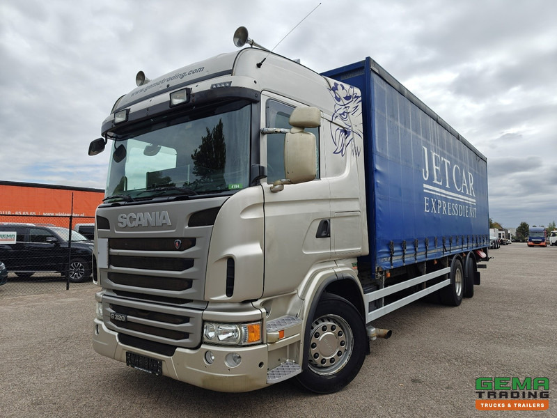 Scania G320 6x2/4 Highline Euro5 - Schuifzeilenbak 8.6m + Laadklep 2000KG - Omvormer 220V - 04/2026 APK - Camion à rideaux coulissants: photos 1 Scania G320 6x2/4 Highline Euro5 - Schuifzeilenbak 8.6m + Laadklep 2000KG - Omvormer 220V - 04/2026 APK - Camion à rideaux coulissants: photos 1