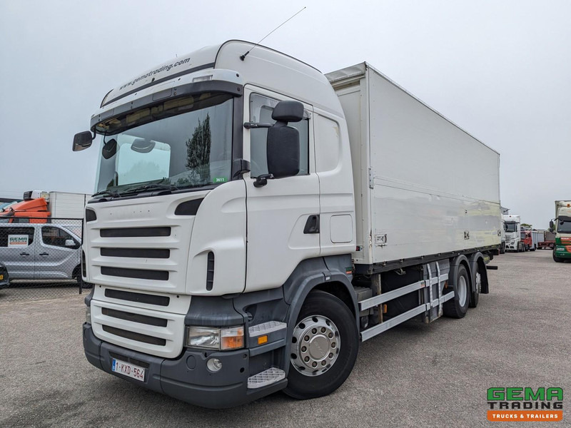 Scania R420 6x2/4 Highline Euro5 - Geslotenbak 7.76m - Laadklep 2000kg - Camion fourgon: photos 1 Scania R420 6x2/4 Highline Euro5 - Geslotenbak 7.76m - Laadklep 2000kg - Camion fourgon: photos 1