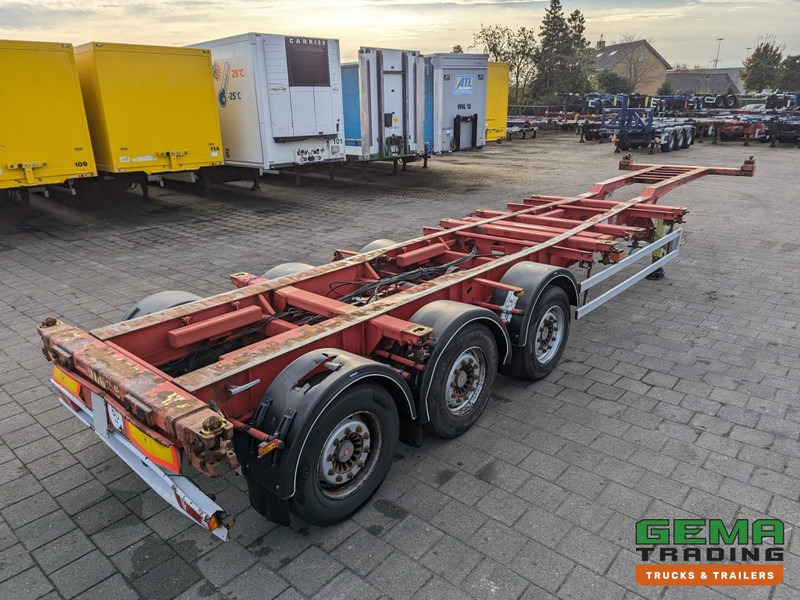 Tirsan Maxima CS 3-Assen SAF ADR FL-AT - Disc Brakes - All Connections - Back Slider (O1979) - Semi-remorque porte-conteneur/ Caisse mobile: photos 4 Tirsan Maxima CS 3-Assen SAF ADR FL-AT - Disc Brakes - All Connections - Back Slider (O1979) - Semi-remorque porte-conteneur/ Caisse mobile: photos 4