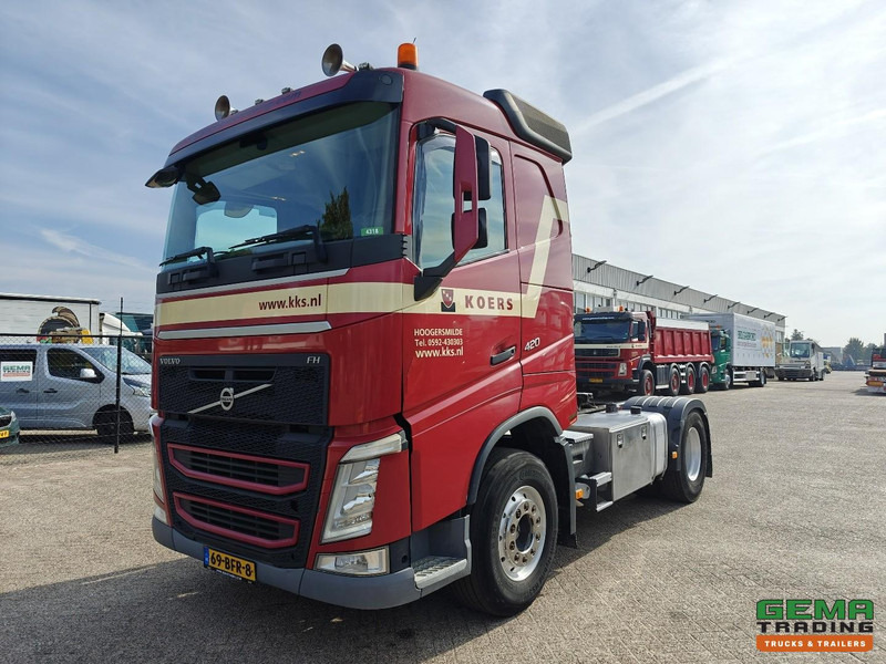 Volvo FH420 4x2 Globetrotter Euro6B - WF/Kiep Hydrauliek - Innerliner - Alcoa - SMARTTacho V2 - 01/2026 APK - Tracteur routier: photos 1 Volvo FH420 4x2 Globetrotter Euro6B - WF/Kiep Hydrauliek - Innerliner - Alcoa - SMARTTacho V2 - 01/2026 APK - Tracteur routier: photos 1