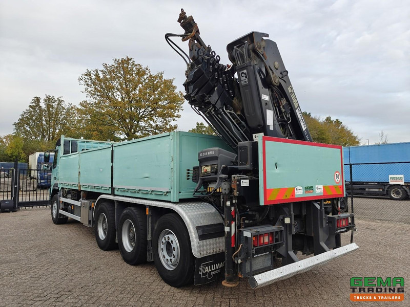 Volvo FMX 410 8x4/4 Dagcab Euro5 - Open Laadbak 6.8m + Hiab 244 E-6 Hipro - 258.000km - Naafreductie - 05/2026 APK - Camion plateau, Camion grue: photos 5 Volvo FMX 410 8x4/4 Dagcab Euro5 - Open Laadbak 6.8m + Hiab 244 E-6 Hipro - 258.000km - Naafreductie - 05/2026 APK - Camion plateau, Camion grue: photos 5
