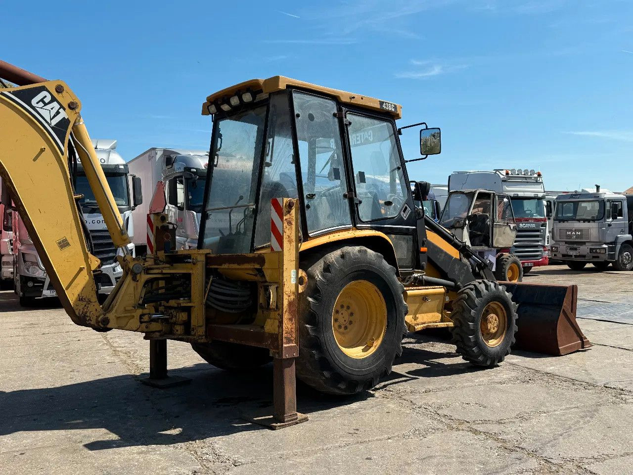 CAT Caterpillar 438C 4X4 Backhoe Loader - Tractopelle: photos 5 CAT Caterpillar 438C 4X4 Backhoe Loader - Tractopelle: photos 5