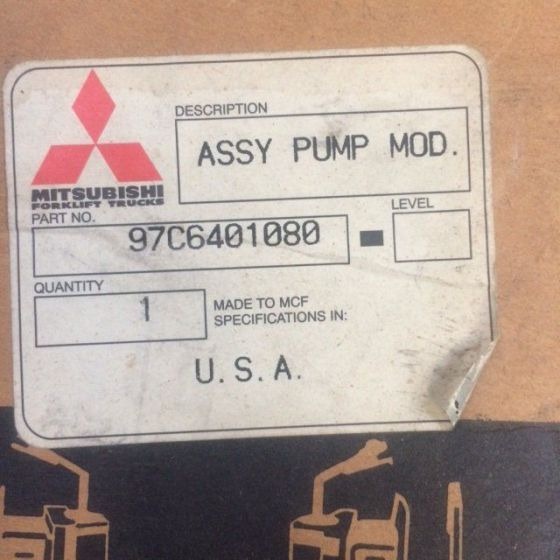 Assy. Pump, Module,72/80V for Mitsubishi - Système électrique pour Matériel de manutention: photos 3 Assy. Pump, Module,72/80V for Mitsubishi - Système électrique pour Matériel de manutention: photos 3
