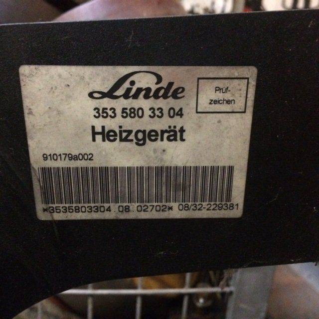 Cabine et intérieur pour Matériel de manutention Heater for Linde Series 353-03: photos 6
