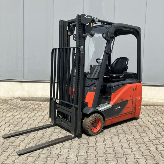 Linde E16H-02 (386) EVO - Chariot élévateur électrique: photos 1 Linde E16H-02 (386) EVO - Chariot élévateur électrique: photos 1